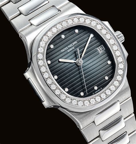 patek philippe platinum diamond|Patek Philippe diamond men's watch.